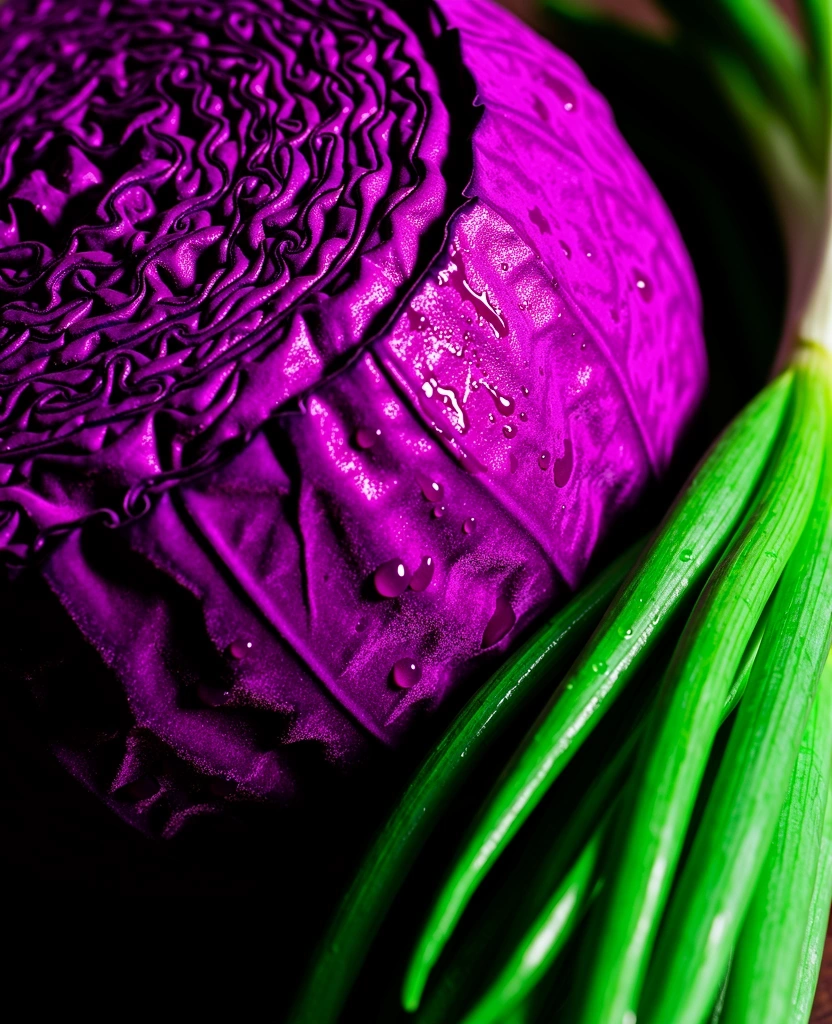 Farbenfrohe Lebensmittel